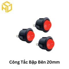 Công Tắc Bập Bên Tròn Loại Khoét Lỗ 20mm