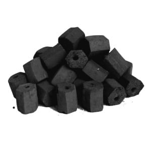 Than Gáo Dừa 1KG – Than nướng BBQ không khói, Nhiệt Lượng Cao, Viên 3cm