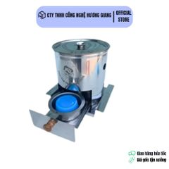 Bộ lẩu xiên que, lẩu nhúng gồm bếp cồn và nồi lẩu Shabu có 2 size dành cho gia đình,quán ăn