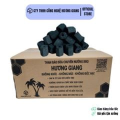 Than nướng BBQ siêu sạch, an toàn, không khói, dùng lâu - Than gáo dừa giá sỉ cực tốt, tặng kèm cồn mồi than