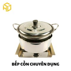 Bếp cồn chuyên dụng chống tạt gió và cay mắt, ngăn châm cồn tiện lợi tiết kiệm 30% cồn khi sử dụng