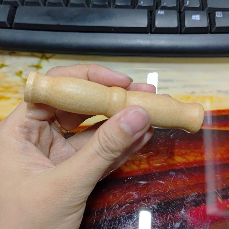 Tay Nắm Gỗ Gắn Vào Tay Cầm Thùng Nước, Thùng Sơn