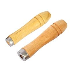 Combo 10 Chuôi Gỗ Cán Gỗ Gắn Dũa hoặc Xiên Nướng 4mm và 6mm