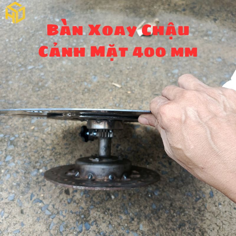 Bàn Xoay Bonsai Size 40 cm Chịu Tải 200kg Có Khóa Vặn Chống Xoay Giá Tốt Nhất Shopee