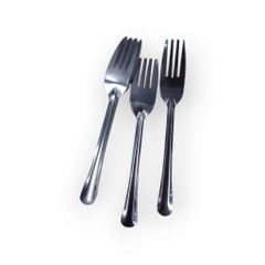 Combo 10 nĩa inox không gỉ – nĩa ăn trái cây, mì, salad – Chất liệu sáng bóng, bền đẹp