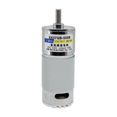 Động cơ giảm tốc chổi than 37GB555 (mới)  20 rpm chế máy quay gà lớn