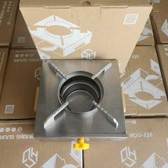 Bếp cồn inox cao cấp dành cho nhà hàng nấu lẩu có ngăn kéo gồm 2 loại,loại bọc gỗ thông và loại inox