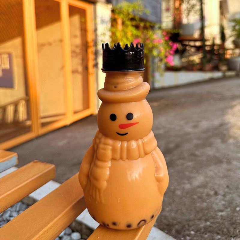 Chai Nhựa PET 400ml | Chai Nhựa PET 400ml Mẫu Người Tuyết Dành Cho Mùa Noel