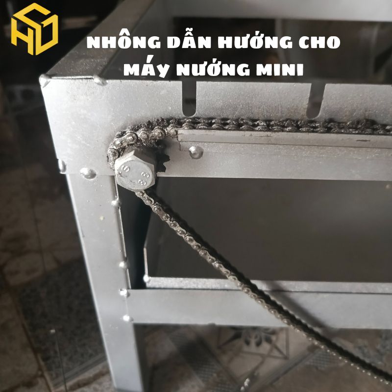 Ốc nhông Dẫn Hướng Cho Lò Quay Tự Động - Máy Nướng Thịt MiNi
