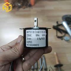Bộ linh kiện máy quay nướng 6 xiên thịt + 1 xiên 3 chỉa quay gà vịt motor 6.5W - DIY - Hương Giang