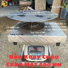 Bàn Xoay Bonsai Size 40 cm Chịu Tải 200kg Có Khóa Vặn Chống Xoay Giá Tốt Nhất Shopee