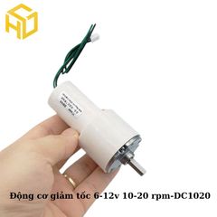 Động cơ giảm tốc 6-12v 10-20 rpm-DC1020