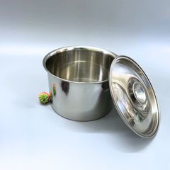Thố Inox Đa Năng Kèm Nắp – Phù Hợp Đựng Thực Phẩm, Đồ Ăn
