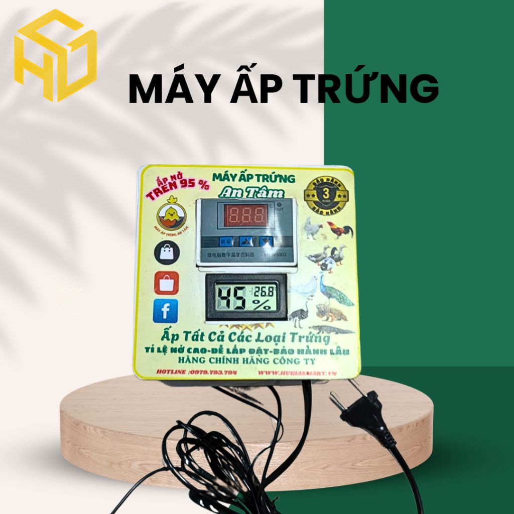 Máy Ấp Trứng Trong Thùng Xốp An Tâm - Giải Pháp Ấp Trứng Tự Động Cho Gia Đình