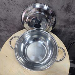 Nồi lẩu inox giá siêu rẻ Hương Gia chuyên dùng cho các quán ăn