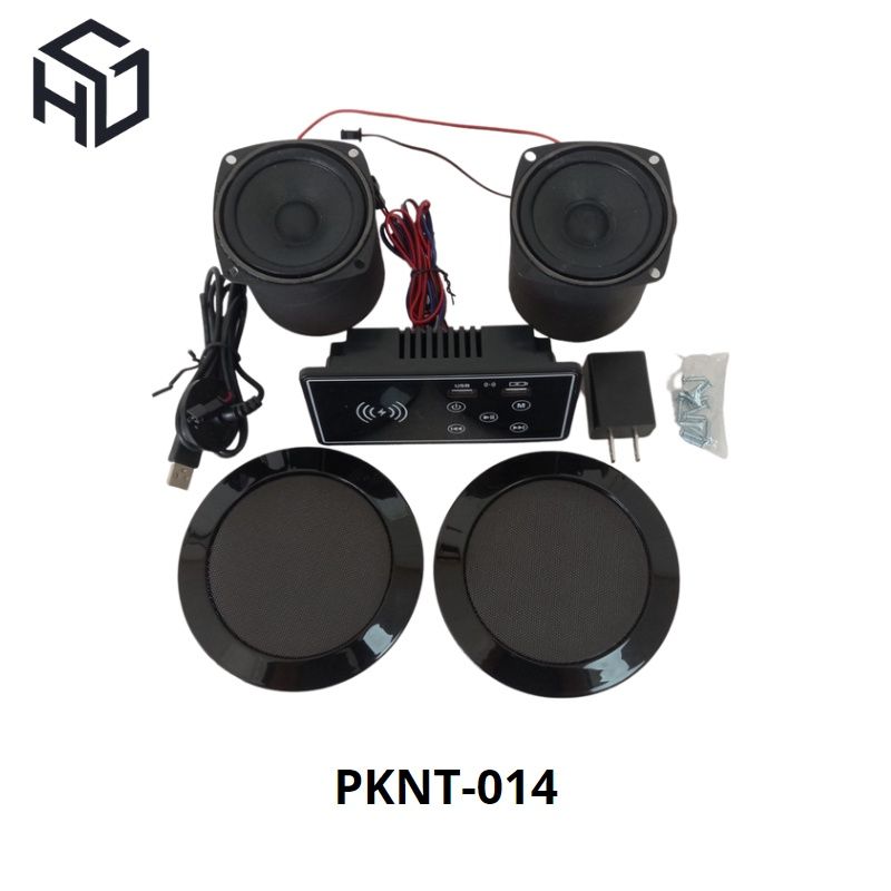 Loa Bluetooth Tích Hợp Sạc Không Dây, Ổ Cắm USB Type A Có Bảng Điều Khiển - (PKNT-014)