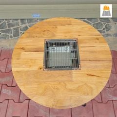 Bàn nướng than BBQ chuyên nướng tại nhà - Bàn nướng lẩu gấp gọn tiện lợi, đi camping, dã ngoại