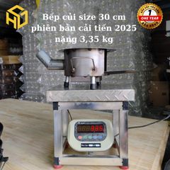 Bếp củi Sài Gòn 30cm có ống khói chống khói hiệu quả, giữ nồi sạch, tiết kiệm nhiên liệu