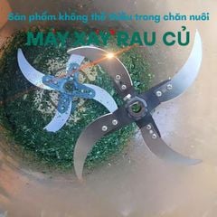 [TẶNG 1 BỘ DAO] Máy xay thức ăn chăn nuôi gia súc công suất lớn máy băm thái rau củ tiện lợi