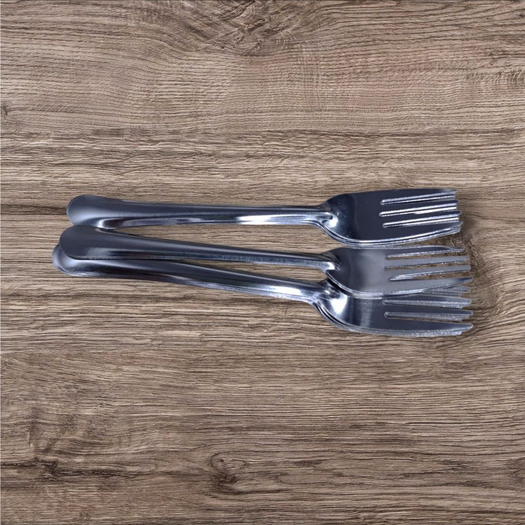 Combo 10 nĩa inox không gỉ – nĩa ăn trái cây, mì, salad – Chất liệu sáng bóng, bền đẹp