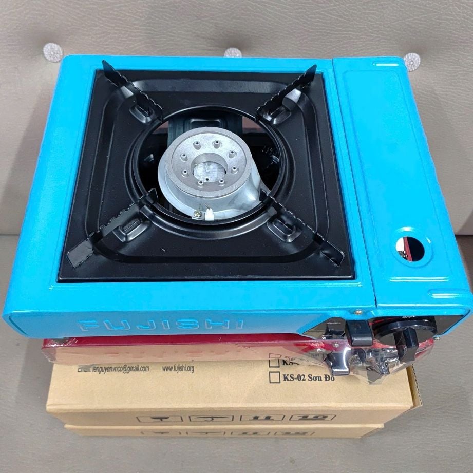Bếp Gas Du Lịch Fujishi -Bếp Gas Mini Dành Cho Gia Đình,Quán Ăn Tiện Lợi, An Toàn, Sơn Tĩnh Điện