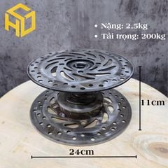 Đế xoay 360 độ chịu tải cao – Dành cho bonsai, tiểu cảnh, livestream sản phẩm nặng, tiện dụng