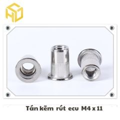 Combo 50 con Tán rút, Ecu rút M4x11