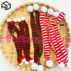 Phụ Kiện Trang Trí Chai Trà Sữa – Nón Len, Khăn Choàng, Dây Đeo Cổ Chai Mang Đi Tiện Lợi, Đáng Yêu