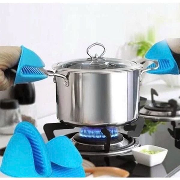 Nhắc Nồi Silicon Chống Nóng Cách Nhiệt (2 miếng)