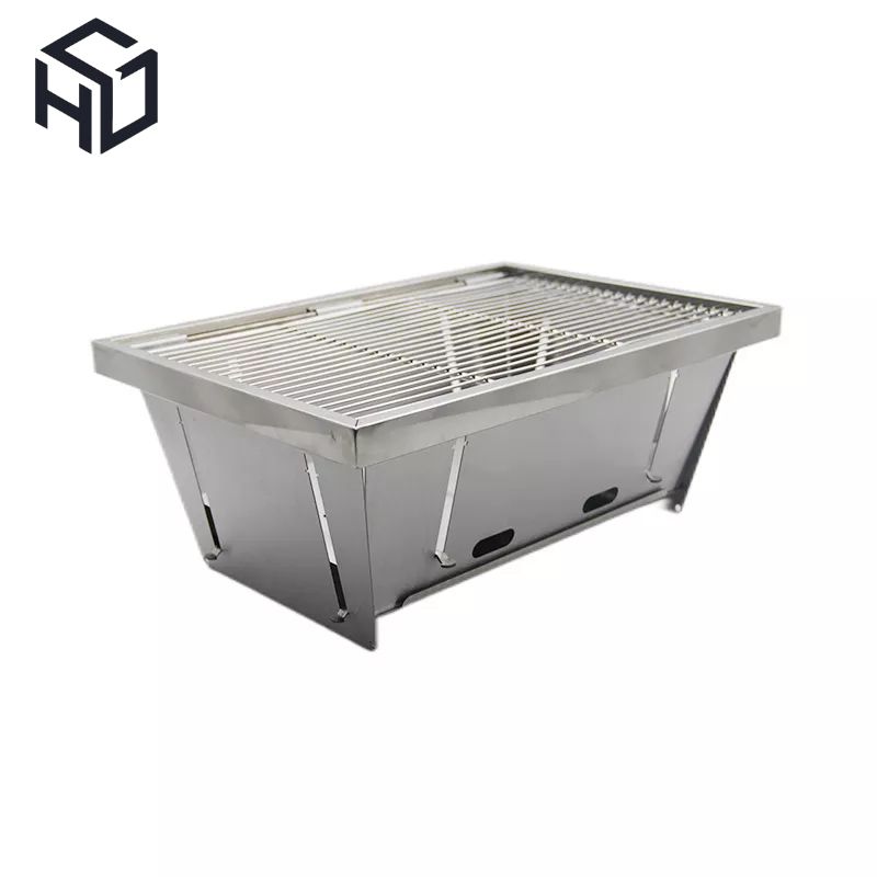 Bếp nướng than gấp gọn dành cho gia đình đi du lịch, giã ngoại - Bếp nướng BBQ cao cấp, bếp nướng than camping - BNGD