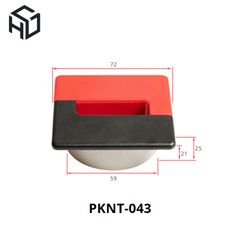 Nắp luồn dây điện hình vuông màu đen đỏ✔✔Đa dạng - Tiện dụng✔✔ PKNT-043