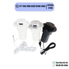 (PKNT-003) Sạc gắn bàn làm việc 3 cổng USB tiện lợi