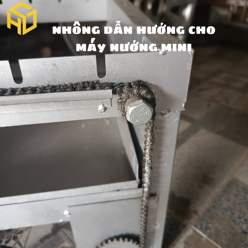 Ốc nhông Dẫn Hướng Cho Lò Quay Tự Động - Máy Nướng Thịt MiNi