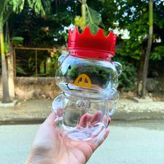 Giá sỉ Chỉ Từ 1 Bành 60 hũ nhựa PET 500ml đựng trà sữa,nước ép,bánh kẹo, ăn vặt Heo mũi vàng