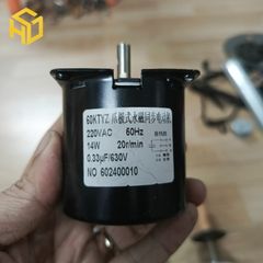 Bộ linh kiện máy quay nướng 5 xiên thịt + 1 xiên 3 chỉa quay gà vịt motor 14W-tự lắp ráp-Hương Giang