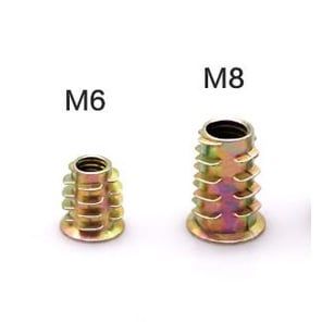 Đai ốc lục giác ⚡Ốc cấy lục giác M6, M8, M10 dùng cho chân bàn tăng chỉnh bàn ghế