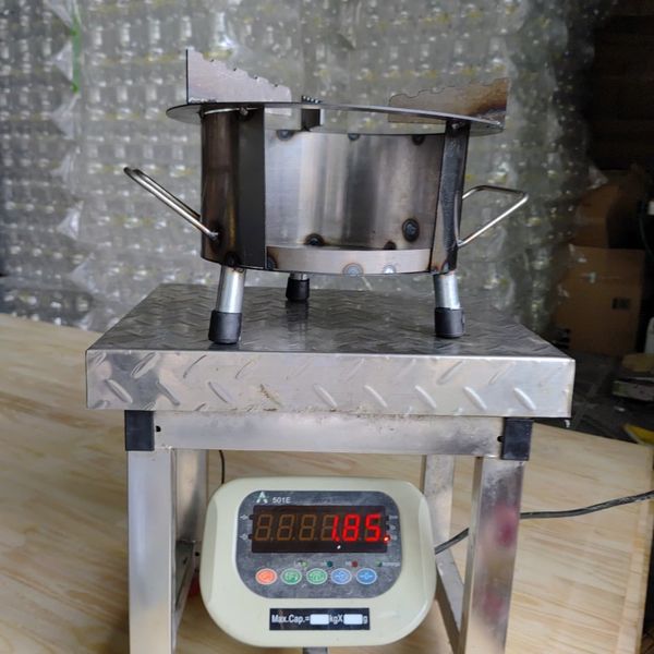 Bếp củi mini Sài Gòn loại tròn đường kính 30cm tiết kiệm củi, phù hợp gia đình nhỏ