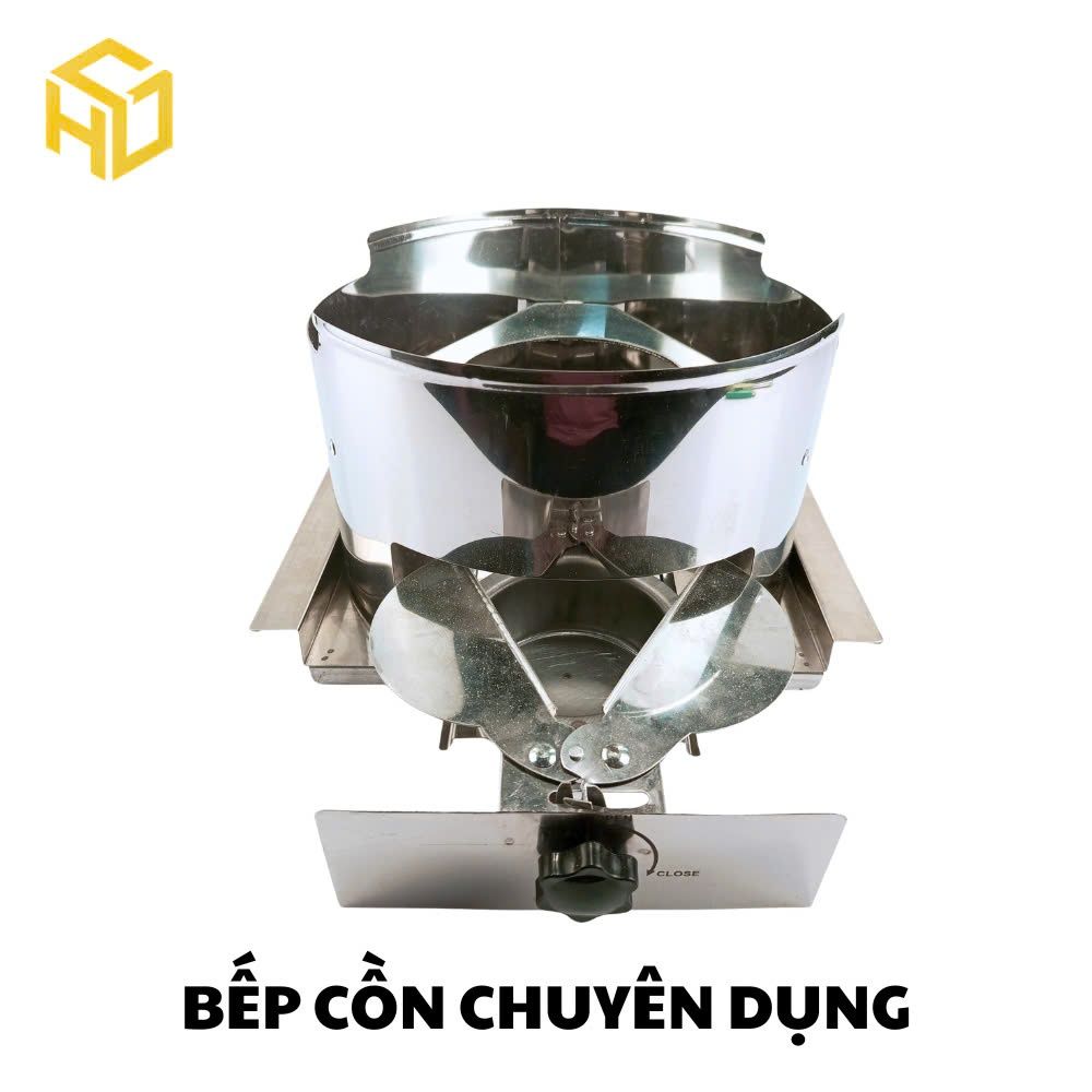 Bếp cồn chuyên dụng chống tạt gió và cay mắt, ngăn châm cồn tiện lợi tiết kiệm 30% cồn khi sử dụng