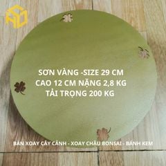 Bàn xoay trưng bày sản phẩm nặng – Livestream, chụp ảnh 360 độ, chịu tải 200kg, quay mượt