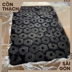 Than nướng BBQ cao cấp, viên 3.5cm- Than nướng gáo dừa không khói, an toàn - Thùng 20kg