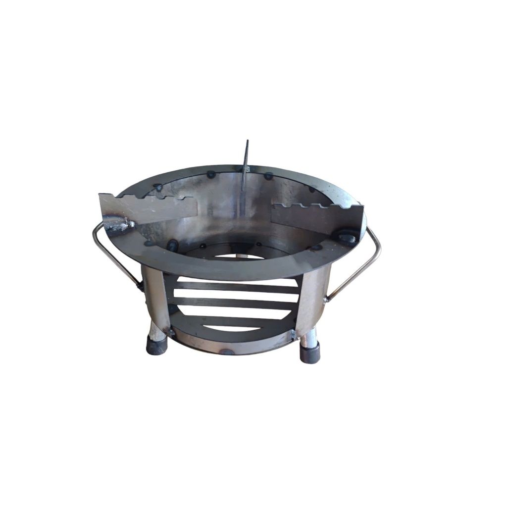 Bếp củi mini Sài Gòn loại tròn đường kính 30cm tiết kiệm củi, phù hợp gia đình nhỏ