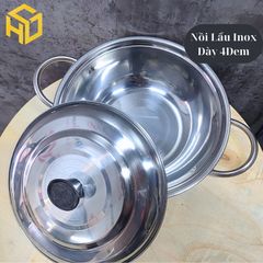 Nồi lẩu inox giá siêu rẻ Hương Gia chuyên dùng cho các quán ăn