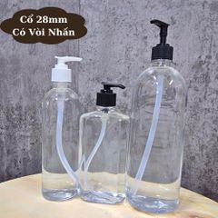 CHAI NHỰA PET CÓ ĐẦU VÒI NHẤN – NHIỀU DUNG TÍCH – ĐA DẠNG MẪU MÃ – TIỆN LỢI MỌI NGÀNH HÀNG