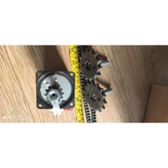 Nhông đĩa cam xe máy chế lò nướng tự động mini