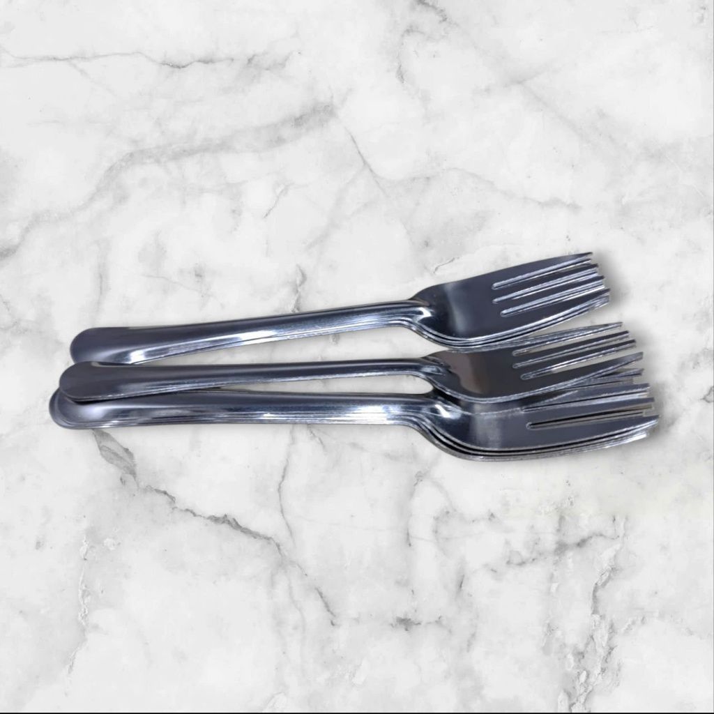 Combo 10 nĩa inox không gỉ – nĩa ăn trái cây, mì, salad – Chất liệu sáng bóng, bền đẹp