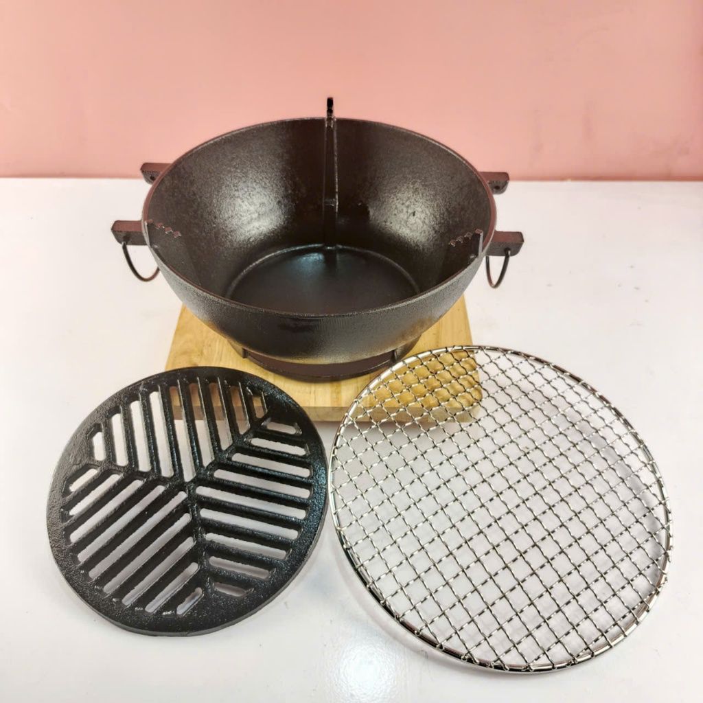 Vĩ Nướng Inox 304 siêu dày đường kính 24.5cm , viền vĩ inox 5 mm, đảm bảo khả năng chịu lực và nhiệt cao