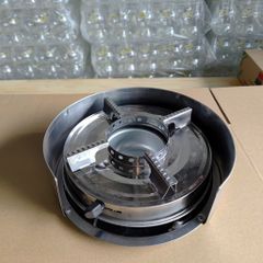 Mâm inox có chắn gió phù hợp cho bếp cồn inox tròn - Giúp bưng bê, di chuyển sạch sẽ, an toàn