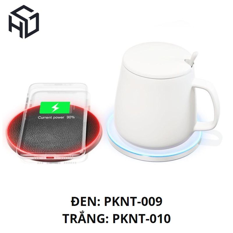 Sạc Không Dây Kèm Ly Hâm Nóng - (PKNT-009)
