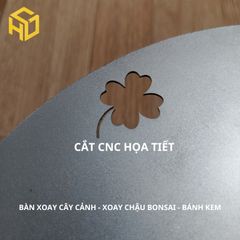 Bàn xoay bonsai chịu lực 200kg – Hỗ trợ cắt tỉa tạo dáng cây cảnh chuyên nghiệp xoay 360 độ