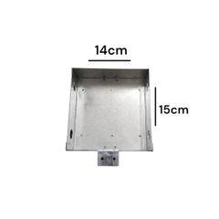 Bếp nướng than tại bàn size nhỏ dành cho 1-2 người nướng - Mẫu thiết kế bọc gỗ sang trọng cho quán